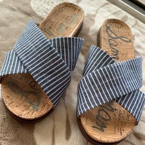 Sam Edelman Hattie cries cross sandal sz 5